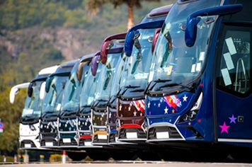 恆寶旅遊巴70座車隊